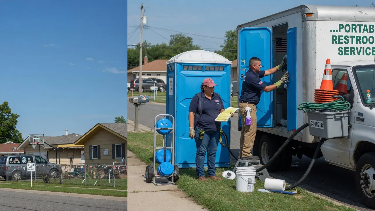 Portable Toilet Rental in Olympia Fields, IL near me